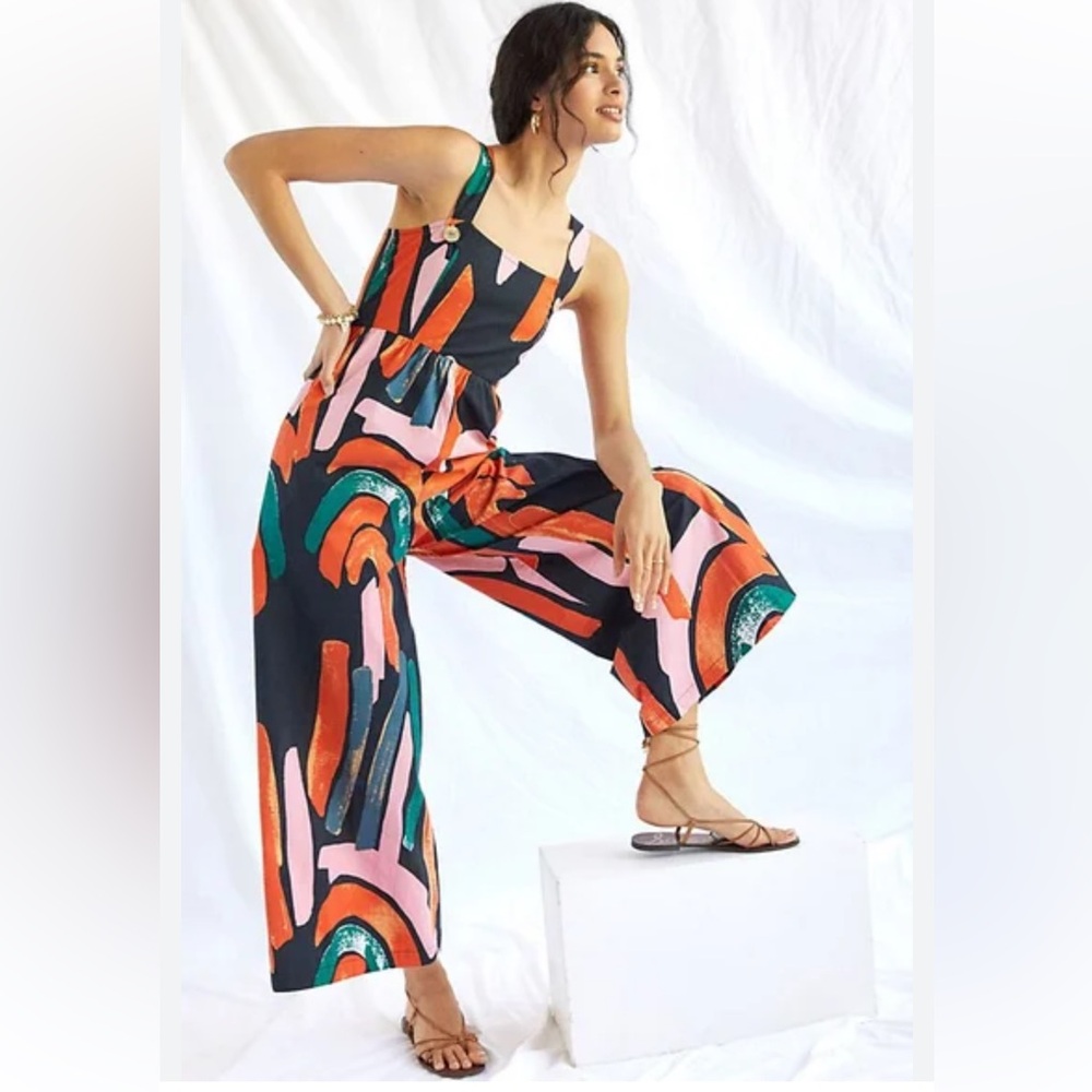 Anthropologie Bel Kazan Jumpsuit